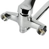 MOKEKA Wall-Mounted Single-Lever Mixer Tap 360° Rotatable for Sinks and
