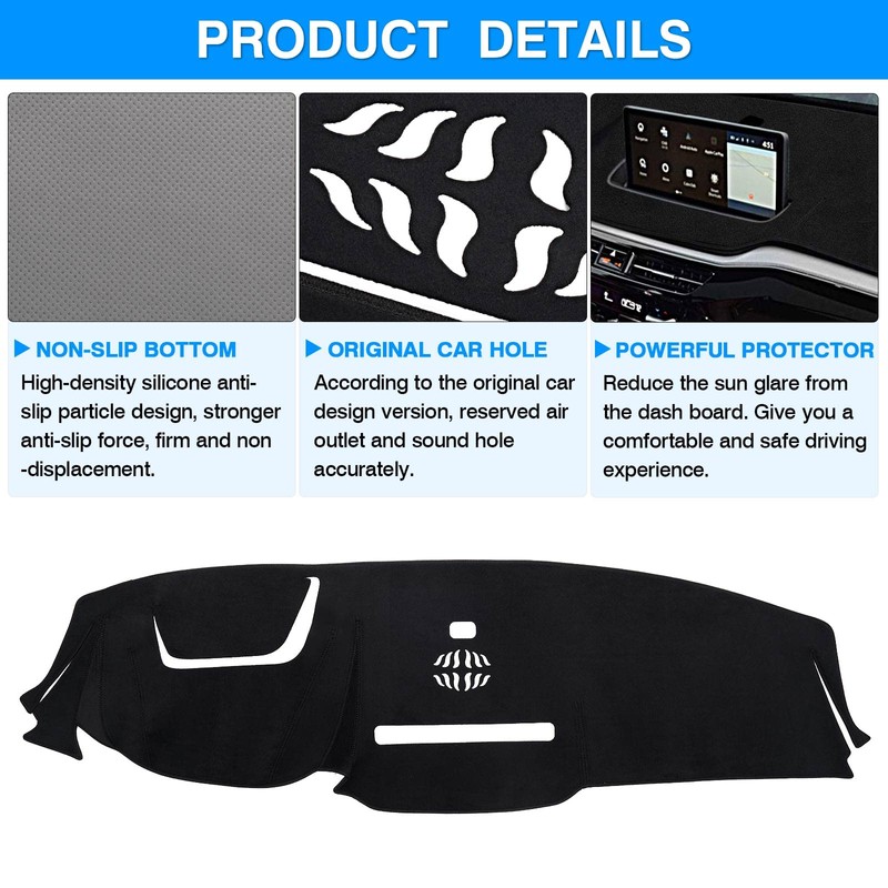 Autorder Dashboard Cover Mat for Acura MDX 2022 2023 2024