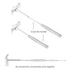 6 in 1 Hammer & Screwdriver Tool Multitool Set Claw