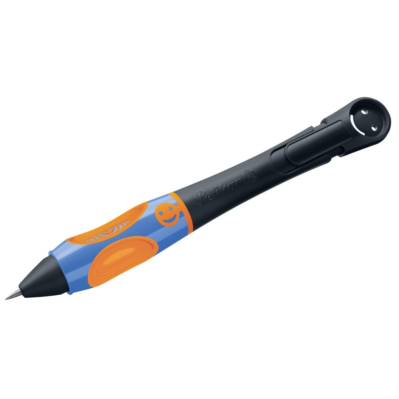 Pelikan Griffix 821087 Pencil for Right-Handed Users, Neon Black, Pack