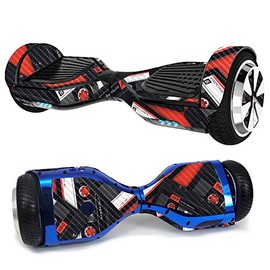 MightySkins Carbon Fiber Skin for Ultra Hoverboard - Mixtape | Protective, Durable Textured Carbon Fiber Finish | Easy to Apply, Remove, and Change Styles | Made in The USA