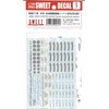 Sweet 1/144 Sweet decal no. 7 Zero Game 21 Carrier,
