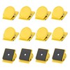 PATIKIL 31mm Magnetic Clips, 12Pcs Stainless Steel Refrigerator Magnet Hook