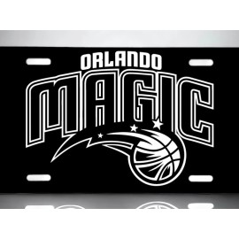 Unbranded Orlando Magic!  Aluminum Laser Engraved Front License Plate, Looks Great!