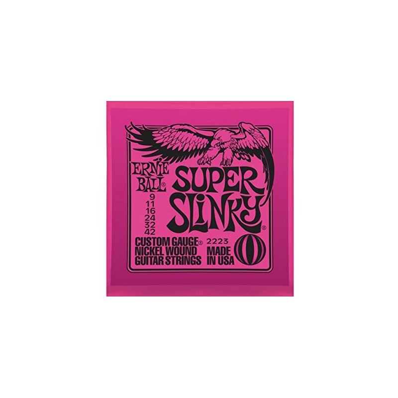 ERNIE BALL/Ernie Ball 2223 [09-42] SUPER SLINKY Electric Guitar String