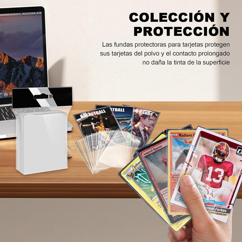 Paquete de 800 Card Sleeve, Fundas para Cartas PKM, Protector