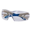 Uvex Pheos Supravision Excellence Safety Glasses, Transparent/Grey/Blue