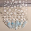 HYWWPFLAY 2 Sheets 5D Embossed Beach Nail Stickers - Starfish,