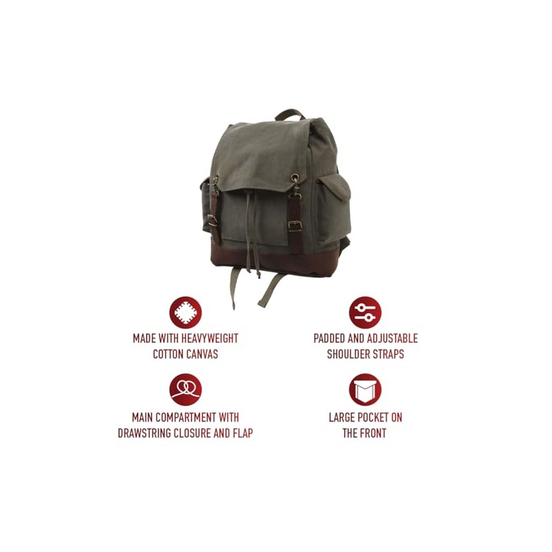 Rothco 8704: Vintage Expedition Rucksack