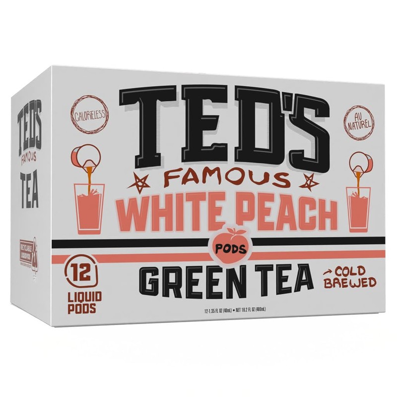 Ted's Tea Single Serve Liquid Tea Concentrate Pods by Java