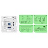 Greenandco® GC-200 Flush-Mounted LED and Halogen Dimmer 1-200 Watt