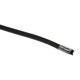 Werkapro 10947 Tendeur élastique Noir Ø 4mm x 20m WERKA PRO, 20 m Multi-Purpose Bungee Cord Ideal for Camping, DIY and securing Objects, UV Resistant, Nylon Braid, Diameter 4 mm, Black