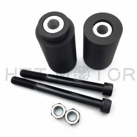 HONGK Black Frame Slider Crash Protector Fit Kawasaki ZX-7R ZX7R ZX 7R 1996-2003