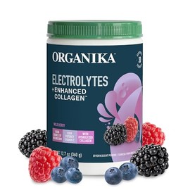 Organika Electrolitos con Colágeno Hidrolizado Frutos Silvestres 360 g