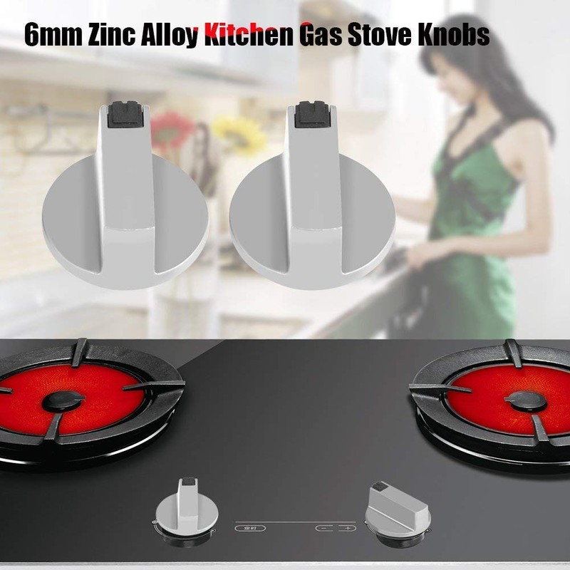 6 mm Gas Stove Knobs Universal, Drehknopf 6mm Hotpoint Four