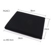 BRIDE P42AC2 Optional Parts for Seat [Seat Cushion] Black