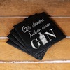 Slate Coasters Give Your Life a Gin – Set of