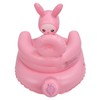 Inflatable Baby Chair Built in Air Pump Soft Cartoon Rabbit