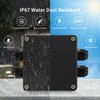 JINDOUZI ABS IP67 Waterproof Dustproof Electrical Junction Box, with 15A