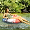 Poolcandy Stars & Stripes RealPrint Inflatable River Tube with Back