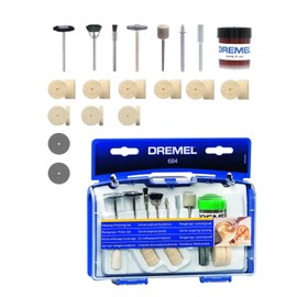Dremel 684 Cleaning and Polishing Kit, Accessory Set with 20 Accessories for Rotary Multi Tools