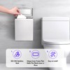 Sanitary Napkin Receptacle Wall Mounted Tampon Holder, Garbage Can for