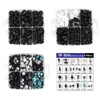 ikaufen 1000Pcs Car Retainer Clips Auto Fasteners Push Trim Clips