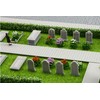Overdrive-Racing Scale N 1:160 Cemetery Gravestones 19 Pieces Graves Crypt