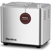 Neretva Bread Maker, 20-IN-1 2LB Bread Machine Dual Heater Bread