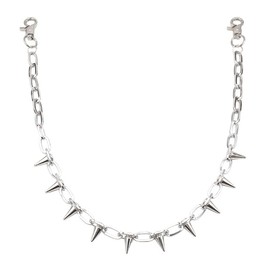 Miglaja Wallet Chain - Wallet Chains for Men Women, Punk Trousers Pants Chains for Biker Belt Chain Goth Accessories(Rivet)