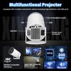 XIXIMENG Mini Projector with WIFI and Bluetooth,200 ANSI Android 13