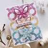 Circle Dot Background Die Cuts for Card Making Metal Cutting
