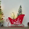 Mini Elk Sled Decoration Christmas Decorations Sleigh Car