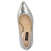 Nine West Women's Fresh Pump, Silver Sequin 040, 8