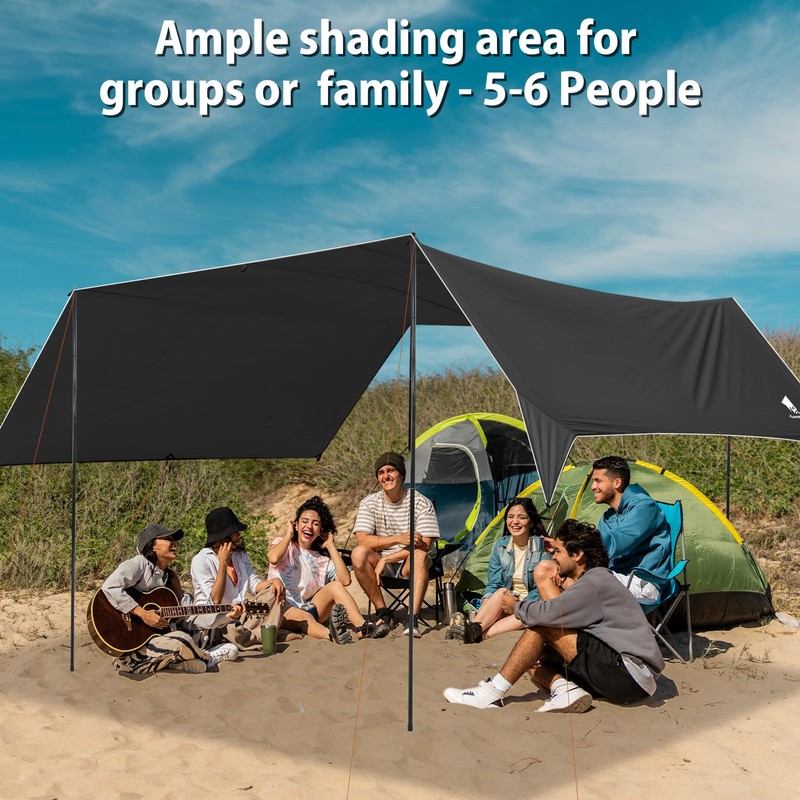 GEERTOP Large 17 x 10 ft Tarp Waterproof Portable Hammock