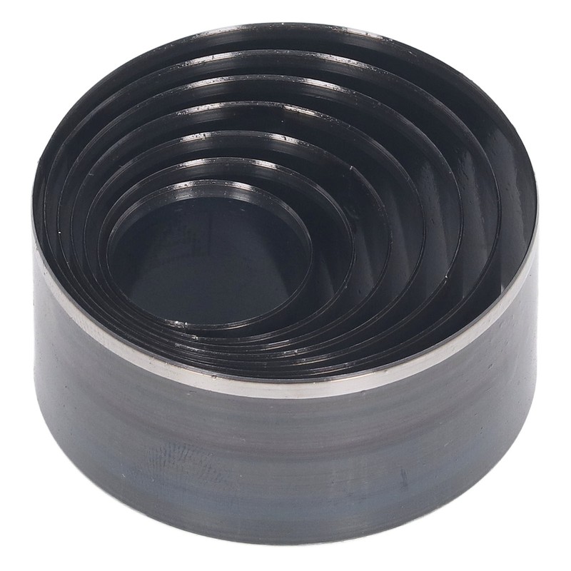 7PCS Set Leather Cutting Dies Set Round Shape Leather Round