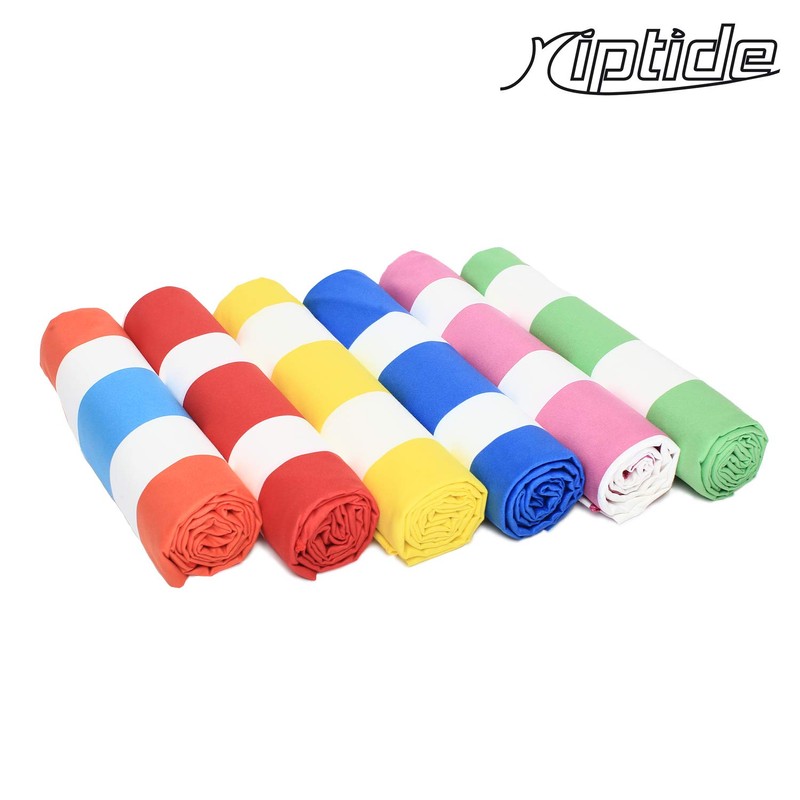 riptide Beach towel 200x90cm Red/White