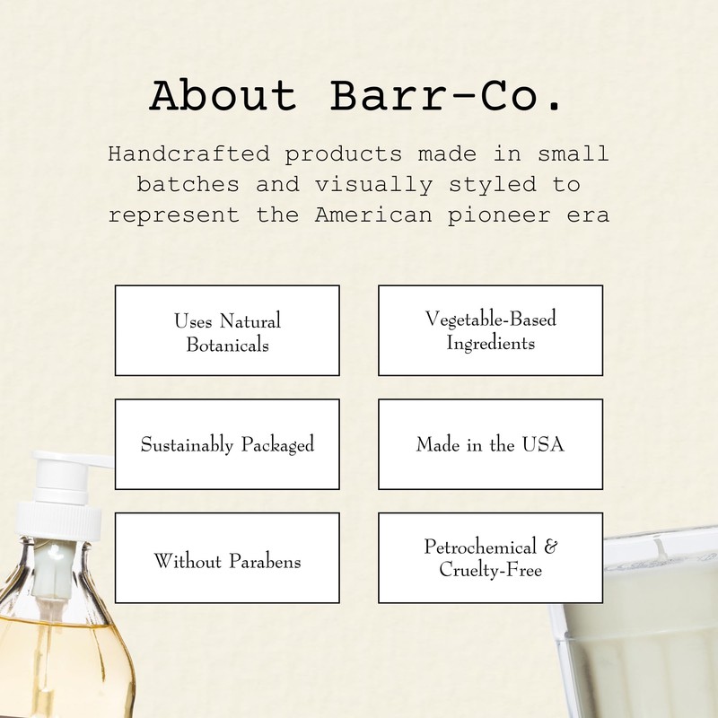 Barr-Co. Original Scent Fine Hand Made Bath Salts, Vanilla Coconut