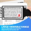 Large 10X 30X Magnifying Glass with Light, Handheld Magnifying Glass