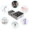 VERONLY Cosmetic Storage Bins Makeup Organizer, Adjustable Multifunction Storage Box