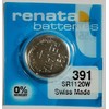 Renata Non-Rechargeable Battery, Watch, Single Cell, Silver Oxide, 50 Mah,