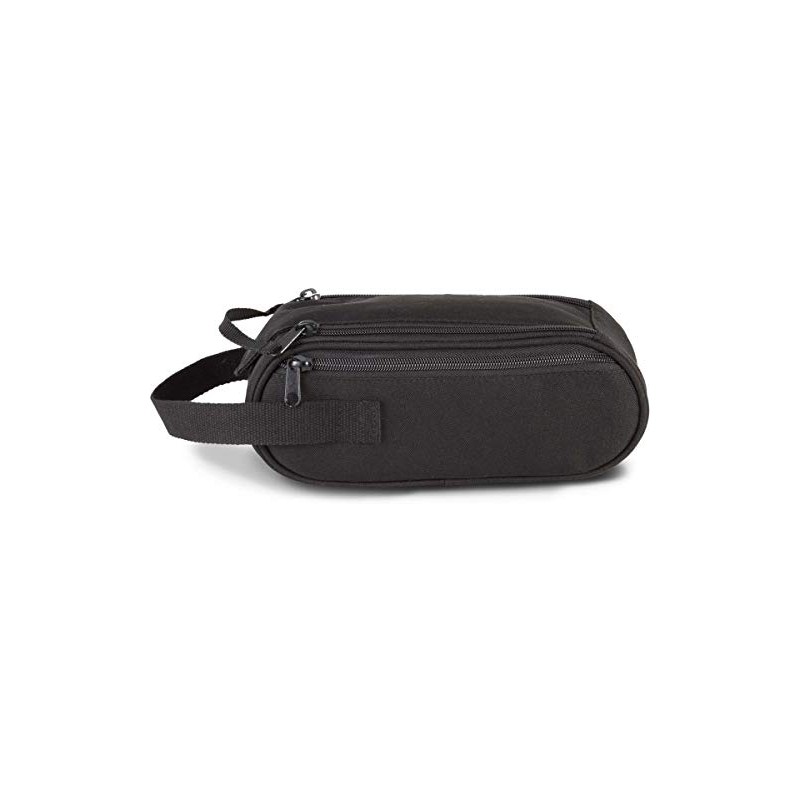 Sacoche de pétanque noire 3 boules with fermeture zip and