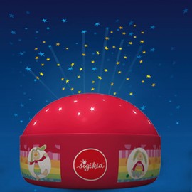 Niermann Standby Night Light Rainbow Rabbit Projector, Multi-Colour