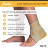 Tuli’s Cheetah Heel Cup with Compression Sleeve, Barefoot Protection for