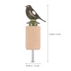 EXQUIMEUBLE 1 Juego Hand Twisted Bird Call Whistle For Practical