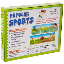 Creative Educational 0245 "Popular Sports Game