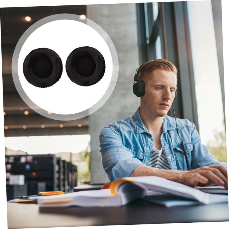 DOITOOL 2pcs Headset Earpads Compatible with Beyerdynamic Soft Replacement Cushions