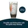 Libbey Classic Smoke Tumbler Glasses, Set of 12