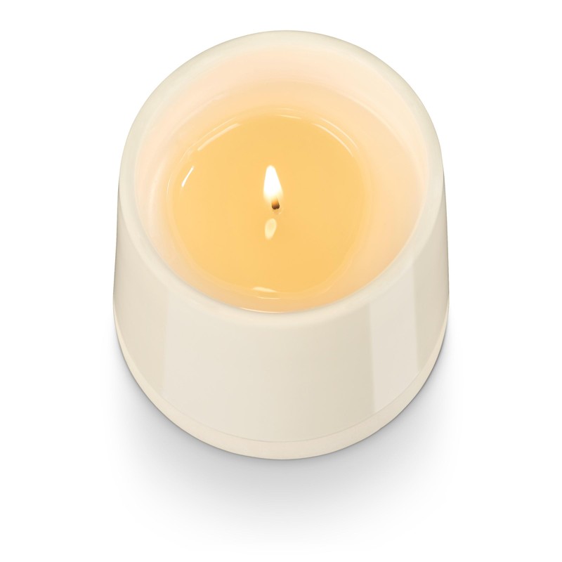ILLUME Shine Ceramic Candle, Winter White