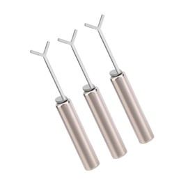 BOXOB Cat Eye Heart Magnet for Nails, Professional Cat Eye Tool Set with 3pcs Cylindrical Magnet & 3pcs Y-Shaped Guide Sticks for Home and Salon Use